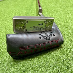 New 2024 Scotty Cameron Super Select Squareback 2 Putter RH 33" With HC